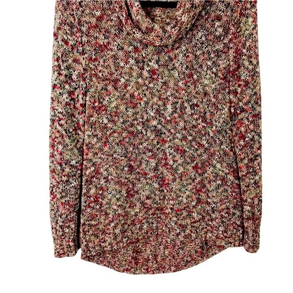 Northern reflections High Low Turtleneck sweater women size S - Picture 3 of 13